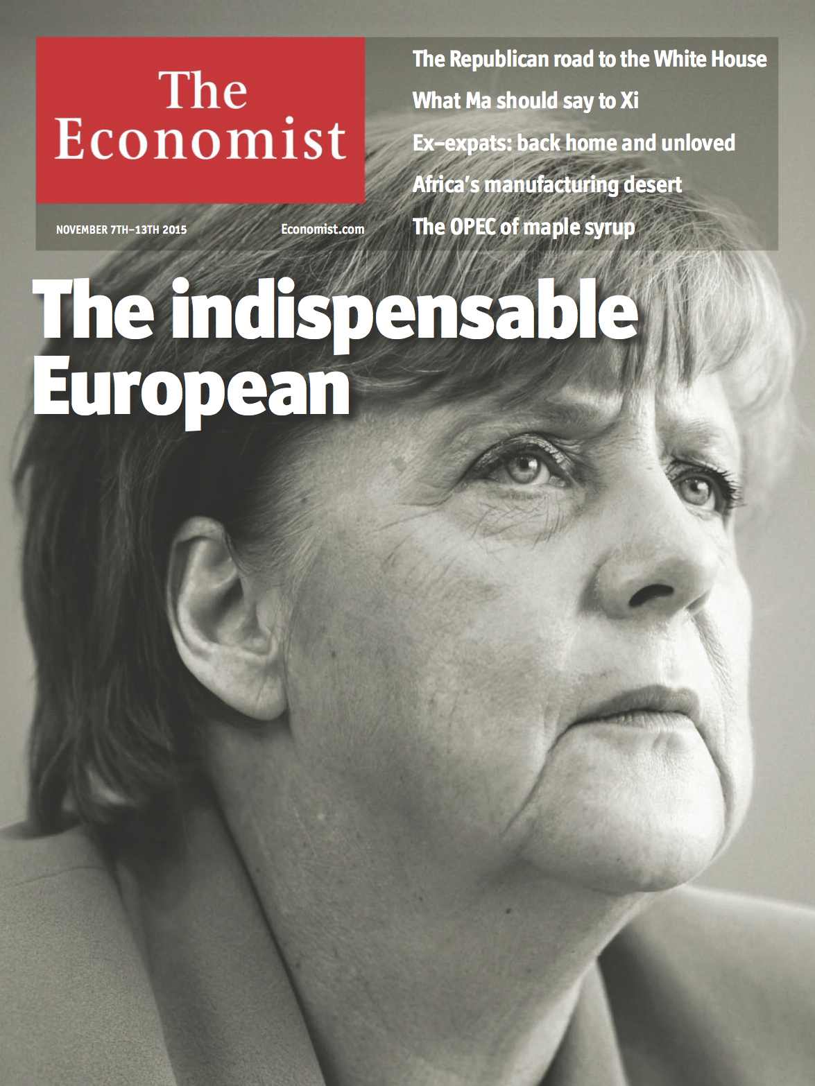 Merkel The Economist